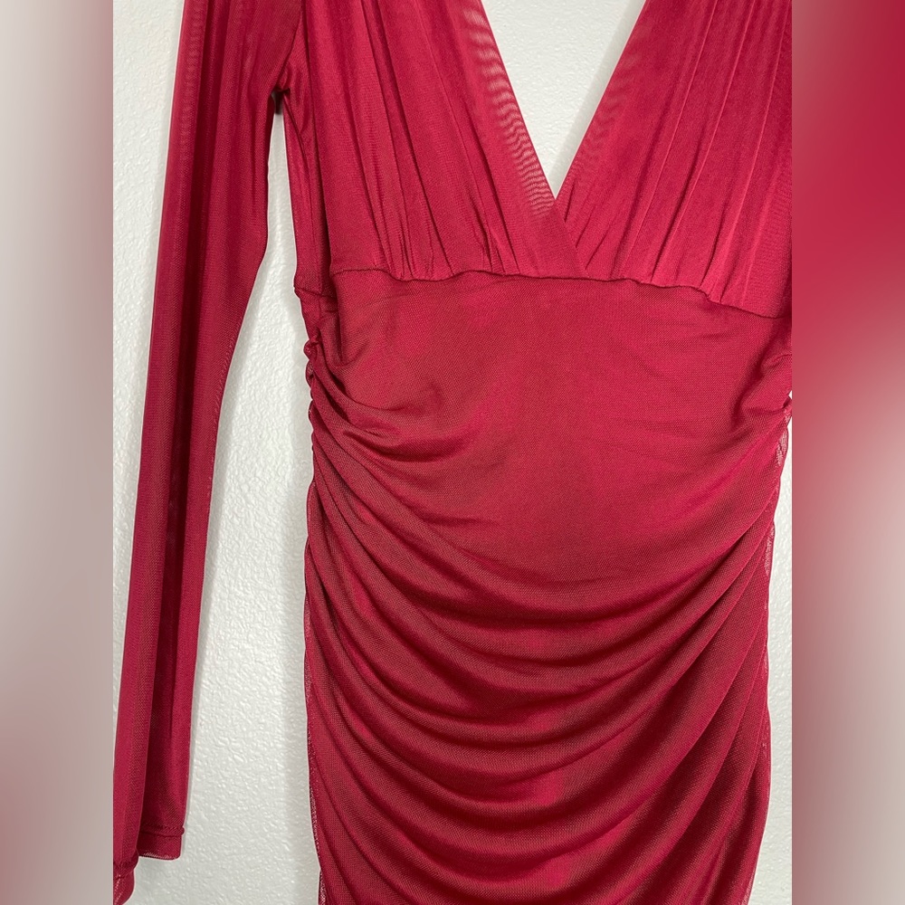 Mini Ruched Dress - Picture 3 of 4